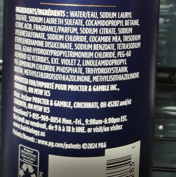 Silver & Glowing Shampoo and Conditioner Set - Blue and Gold - Picture 3 of 3